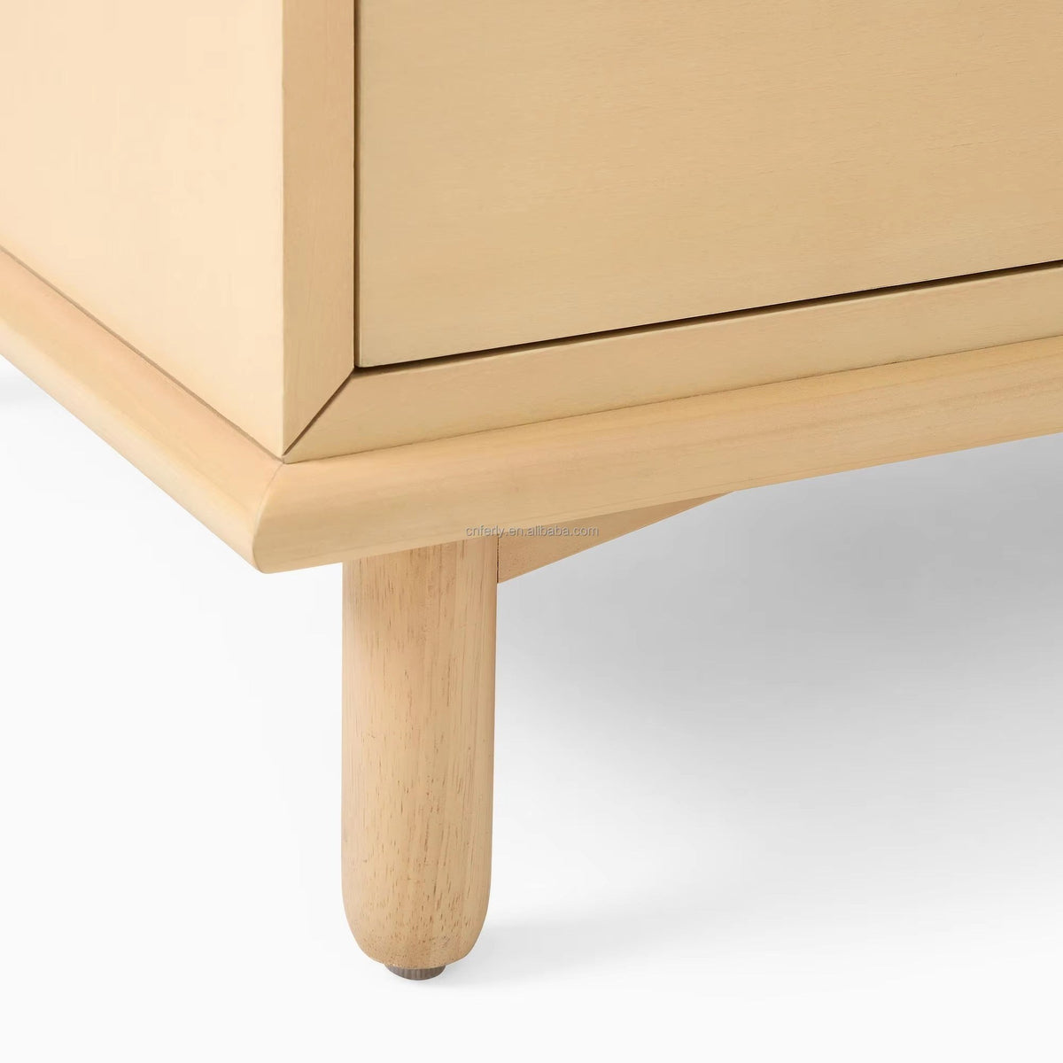 Commode à langer chêne 6 tiroirs avec plan à langer, mise en situation
